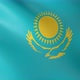 Flag of The Kazakhstan - VideoHive Item for Sale