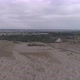 Drone Flying Over Field on the Sea Sand in South of France World Famous Beach - VideoHive Item for Sale