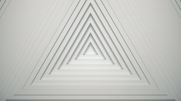 Abstract Triangles Pattern with Offset Effect