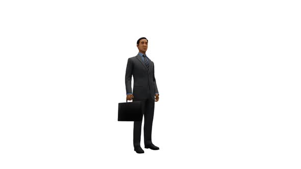 Businessman Waiting alt