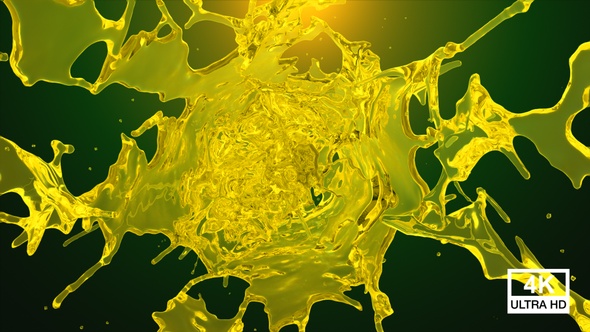 Olive Oil Splash Explosion 4K alt