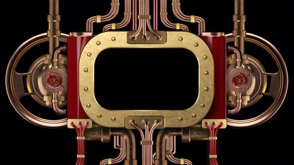 Fantasy Steampunk Monitor