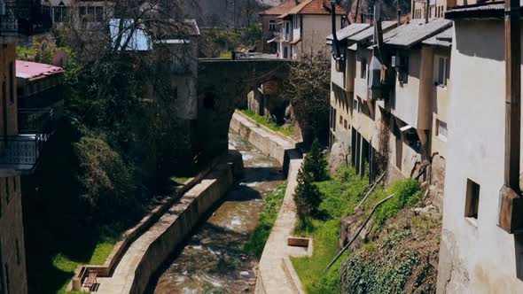 Beautiful cityscape Kratovo