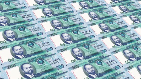 Mozambique  Money / 200 Mozambican Metical 4K