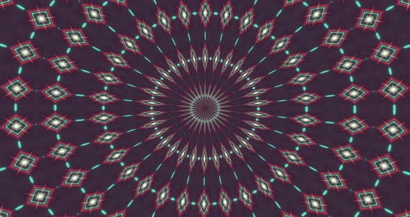 Looped kaleidoscope Abstract Symmetrical  Of Geometric Seamless Pattern shape