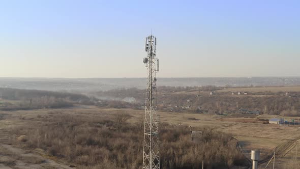 Mobile Tower in the Middle