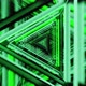 Light Green Rotated Triangle Vj Loop Background 4K - VideoHive Item for Sale