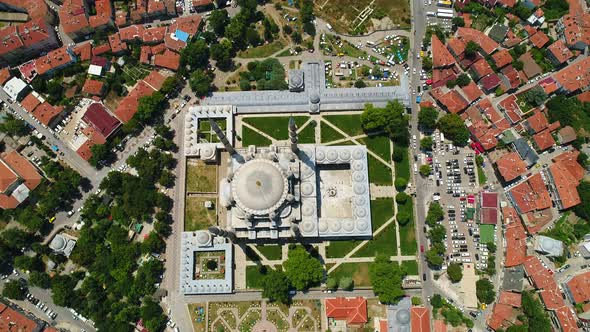 Bird's Eye View Of Mosque