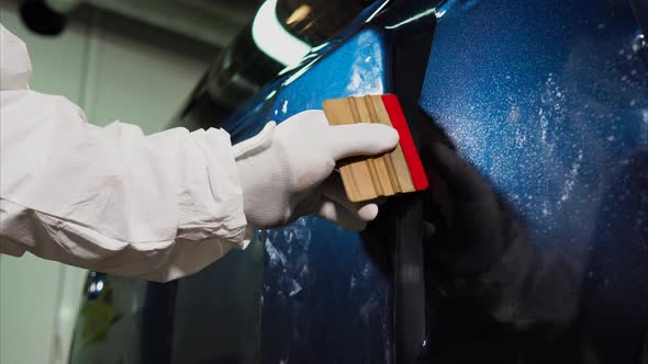 Experts in the Garage Smooth Surface of the Machine Pasted Vinyl