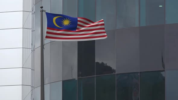 Malaysia Flag Background 4K