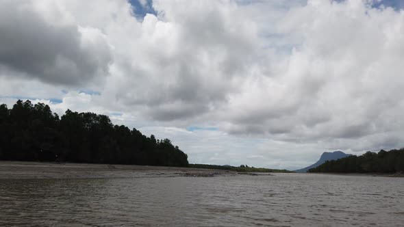 The Beaches at the most southern part of Borneo Island