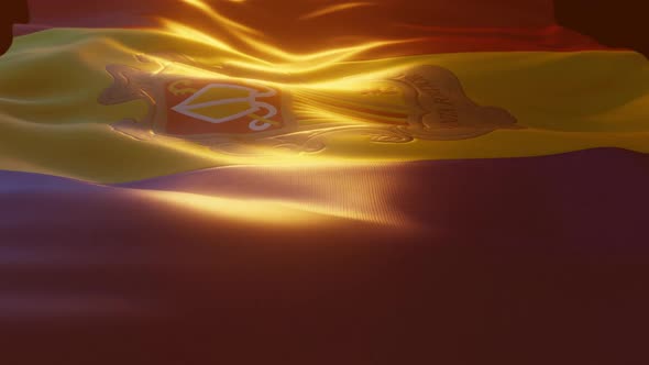 Andorra - Atmospheric Flag