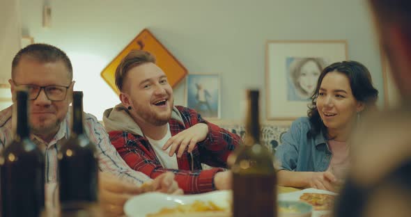 Company of Friends Celebrates a Holiday at the Table