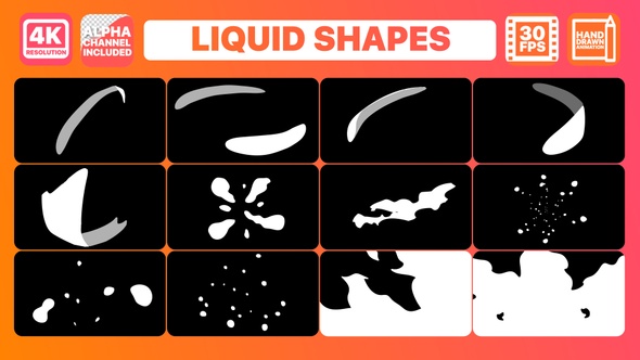 Liquid Shapes | Motion Graphics Pack