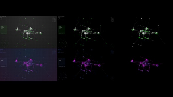 Drone Scanning HUD