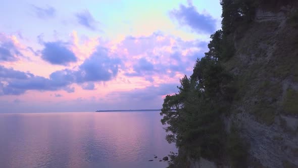 Panorama of the Black Sea Coast