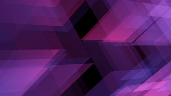 VJ Loop Abstract Background of Pink Shapes