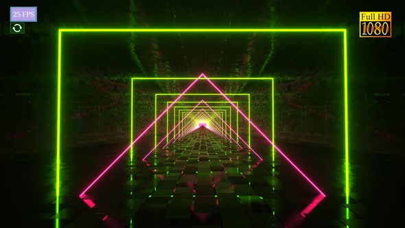 Motion Neon Light Vj B2 HD