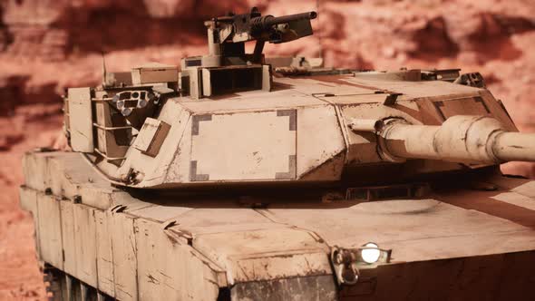 American Tank Abrams in Afghanistan