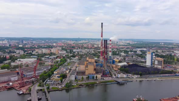 Power Plant By The River