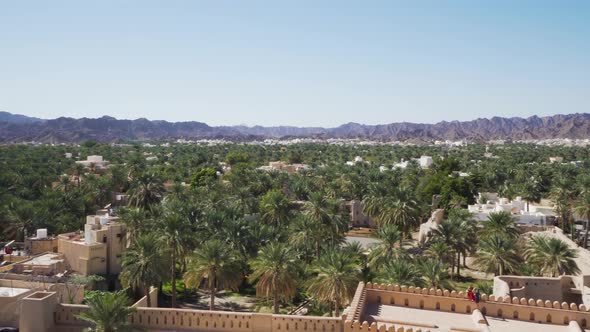 View Over Historic Nizwa City, Oman
