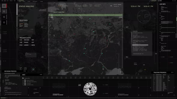 Secret spying software is tracking the target plane to its destination in Moscow alt