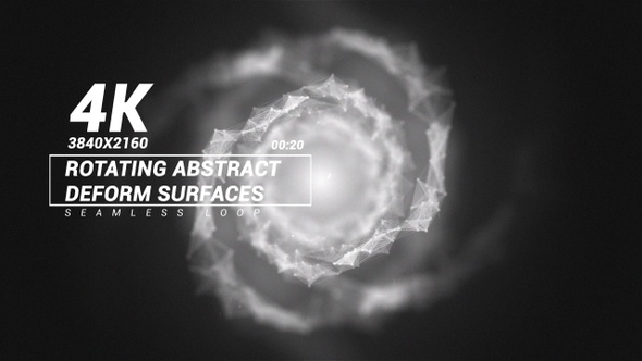 Rotating Abstract Deform Surfaces