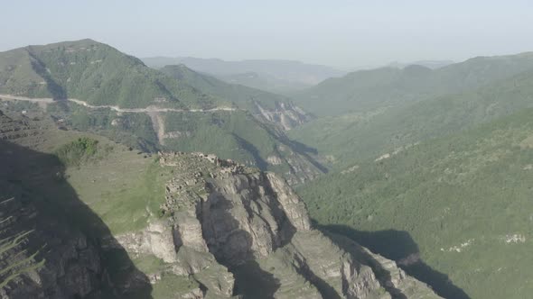 Abandoned Village of Amuzgi in the Mountains