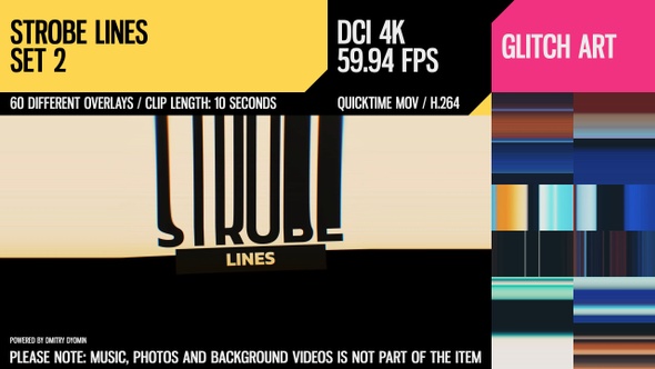 Strobe Lines (4K Set 2)