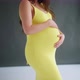 An Expectant Mother Gently Stroking Her Belly - VideoHive Item for Sale
