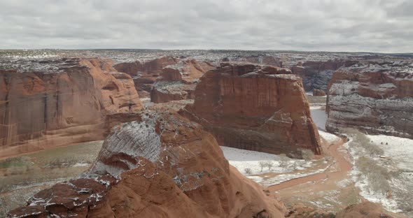 180 degreee view of Canyon de Chelly National Monument