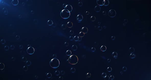 Abstract bubble background