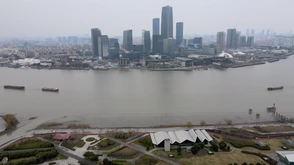 Shanghai's Huangpu Rive