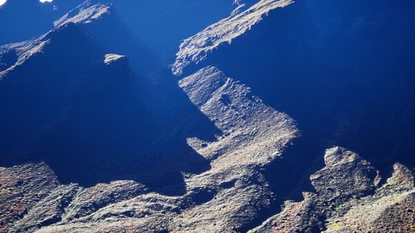 Aerial Rocky Mountains Landscape Panorama