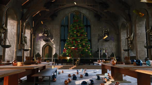 Hogwart Christmas Daylight 08