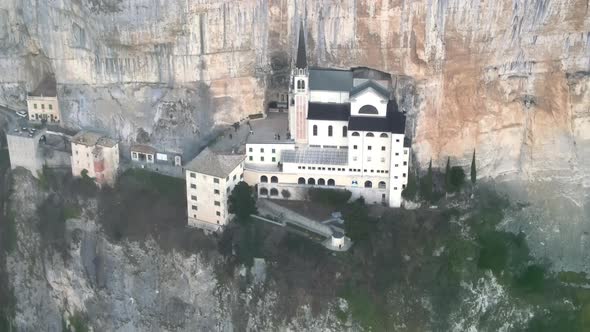 Sanctuary On The Mountain Wall