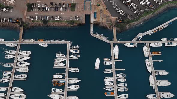 Top Down Seascape Aerial