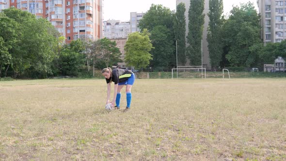 Girl Soccer Player