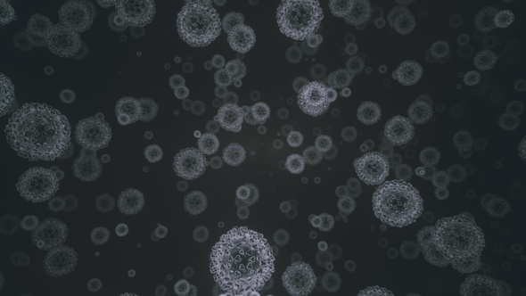 Covid-19 Coronavirus Delta Lambda Plus Variant Background V1