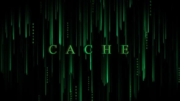 Digital Cyber Background Cache