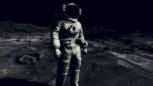 Astronaut on Lunar Landing Mission