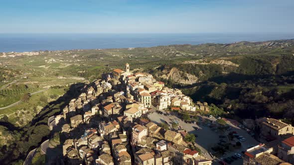 Badolato City in Calabria Region Italy