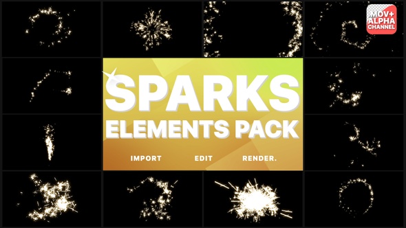Sparks Motion Graphics Pack