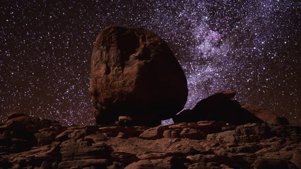 Milky Way at Natural Stone Park the Grand Canyon