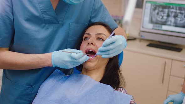 Closeup Woman Very Charismatic with a Beautiful