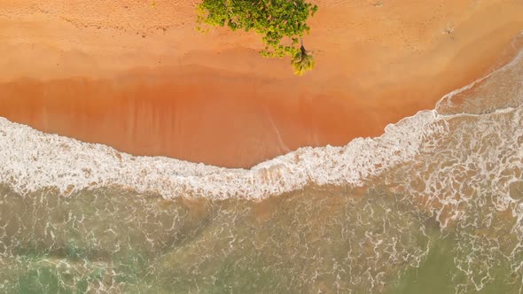 Empty Ocean View From Above