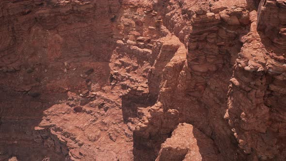 Aerial Panoramic View of Grand Canyon