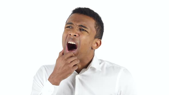 Toothache, Black Man in Tooth Pain