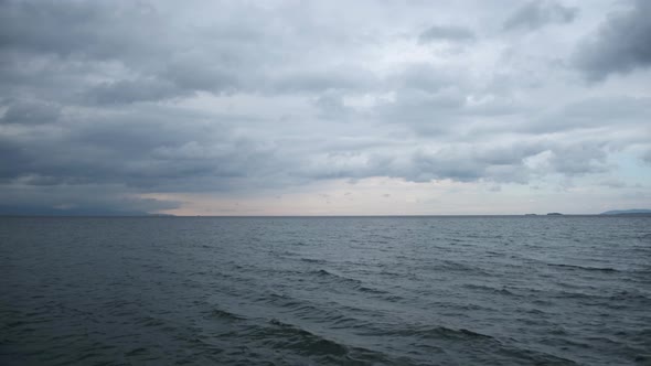 Clouds And Sea