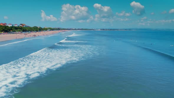 Surfers In The Ocean